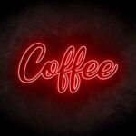 Coffee Neon Sign - Neonreclame borden