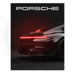 PORSCHE – Neon Car Art
