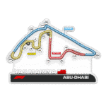 Yas Marina, Abu Dhabi – F1 NEON RACE TRACK